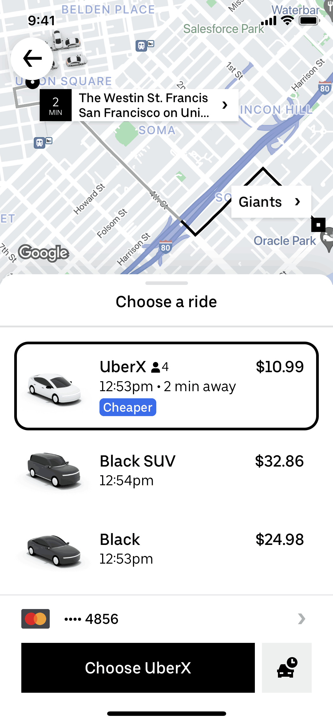 Uber IOS Screen | Mobbin