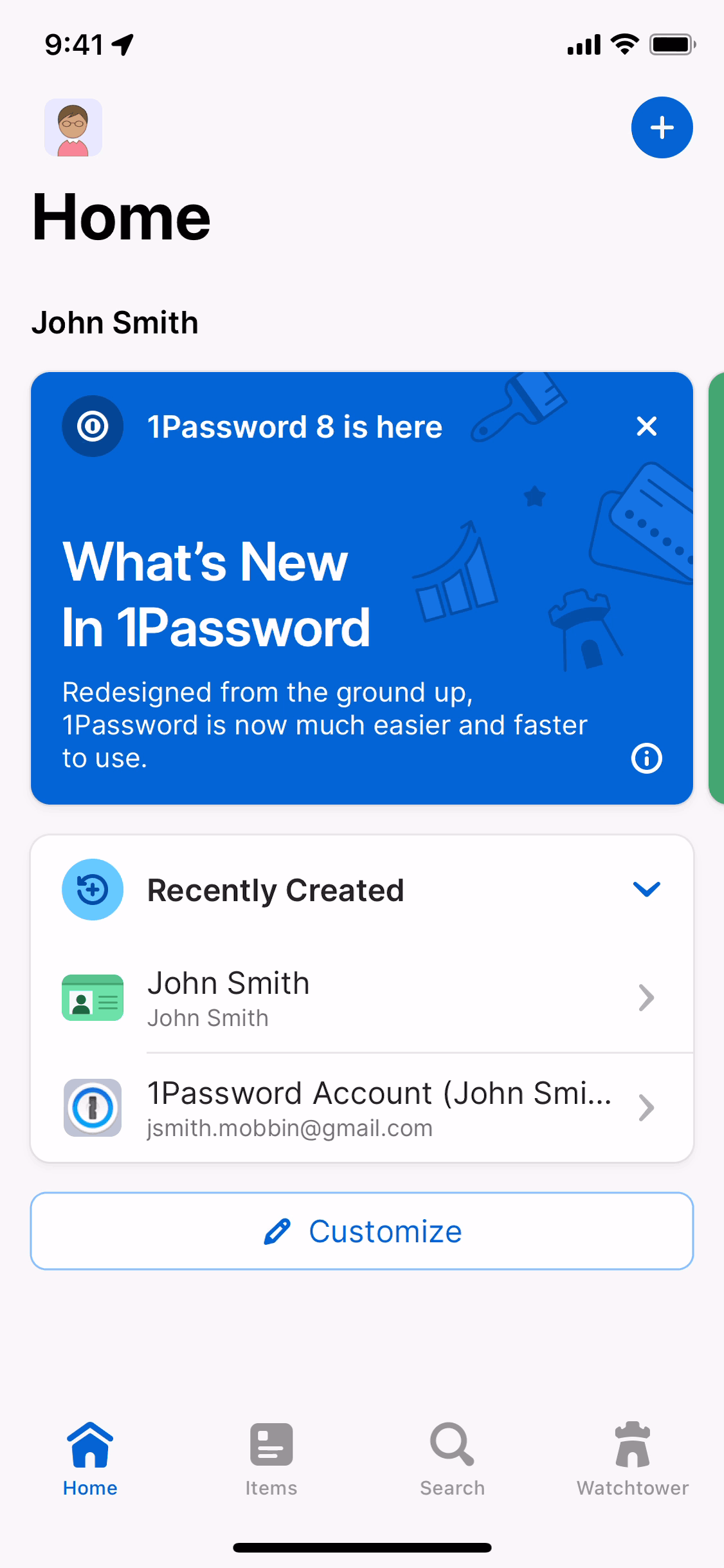 1Password IOS Screen | Mobbin