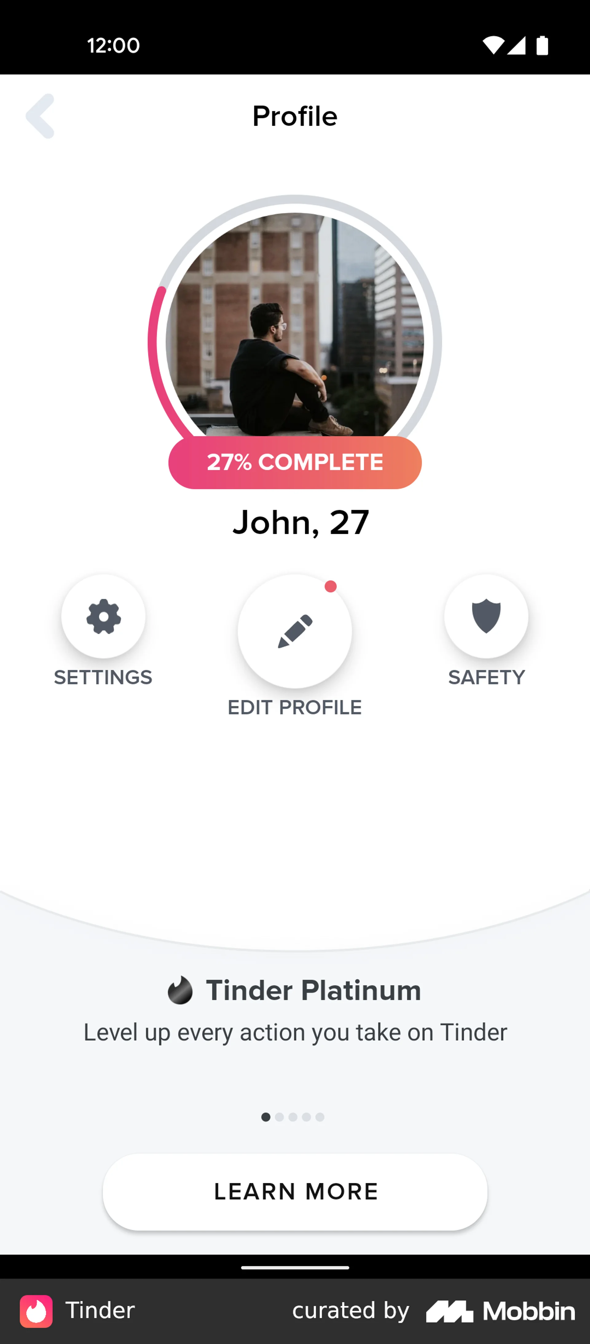 Tinder Android Flow