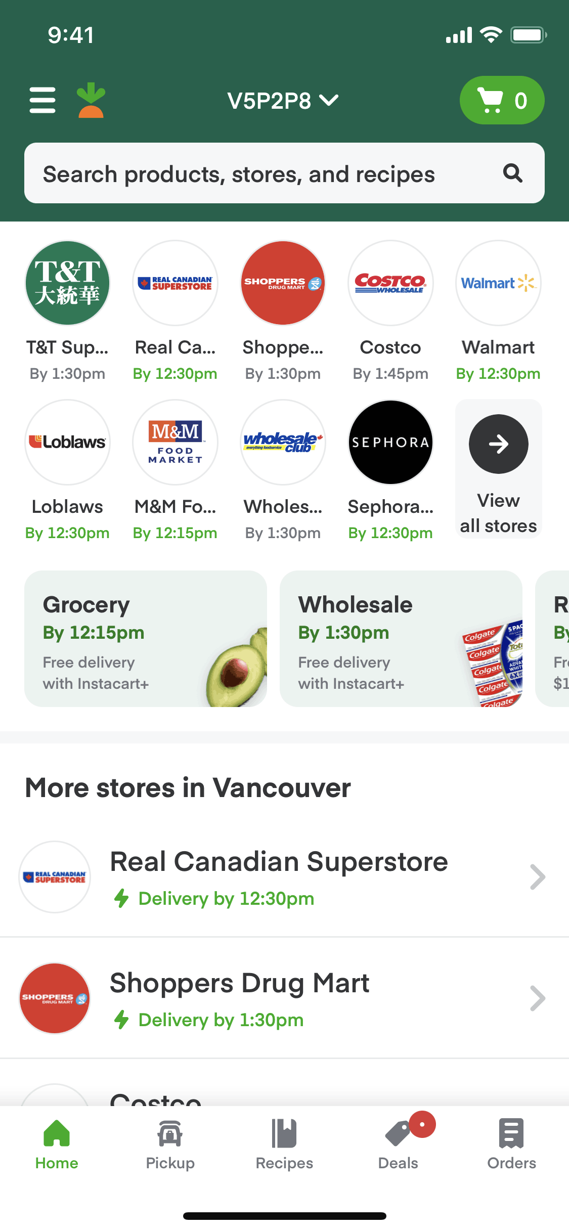 Instacart IOS Screen | Mobbin