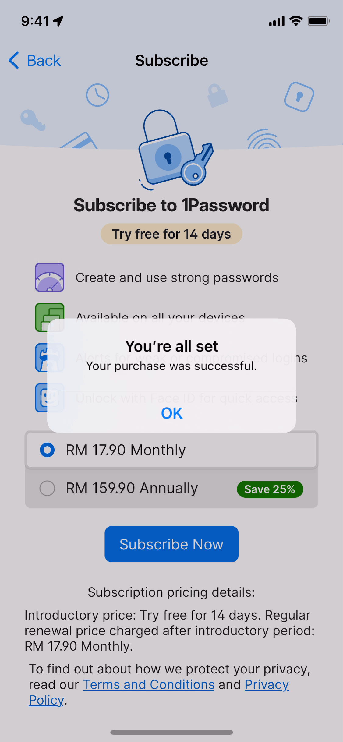 1Password IOS Screen | Mobbin