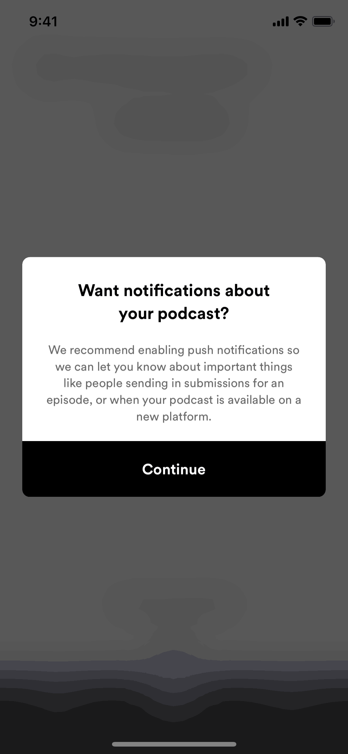 Spotify For Podcasters IOS Screen | Mobbin