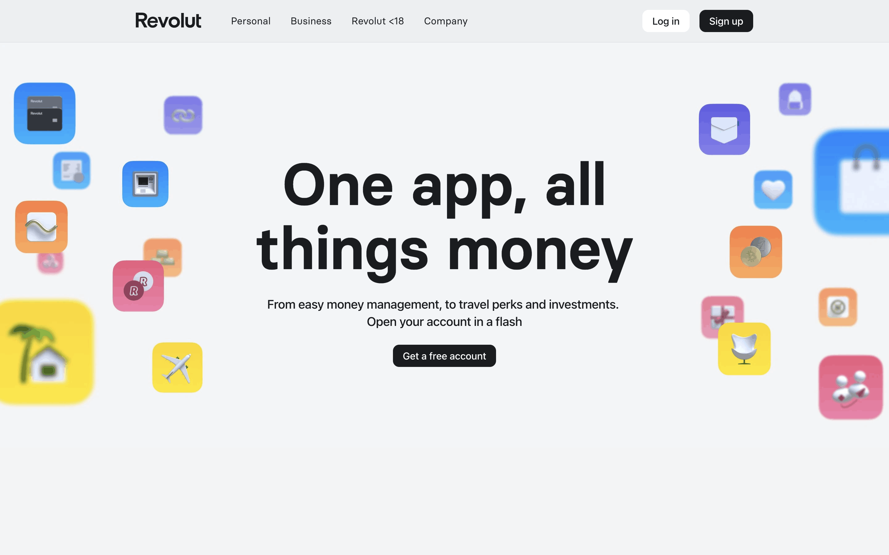 Revolut Web Screen | Mobbin