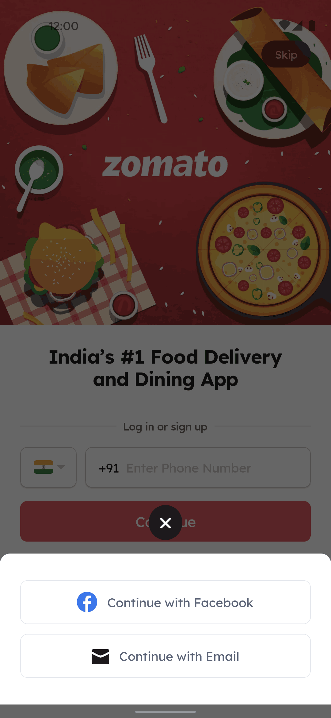 Zomato Android Screen | Mobbin