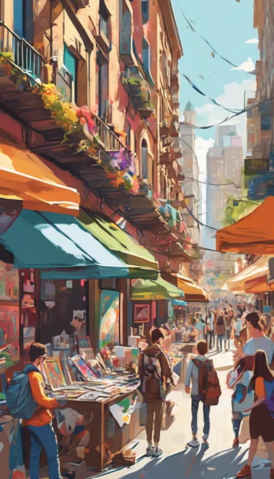 From Passion to Profit: Clara's Digital Art Journey