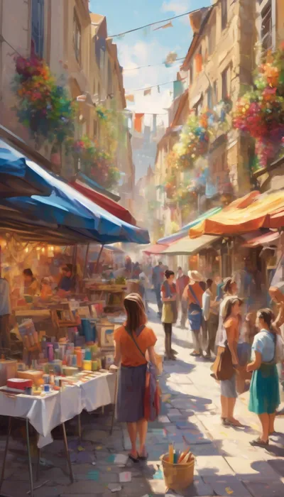 From Doubt to Masterpiece: Mia's Journey of Courage and Creativity