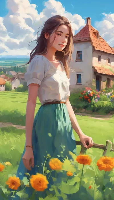 The First Stroke of Courage: Elara's Journey to Dreams