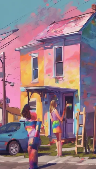 Maya's Masterpiece: A Journey of Courage and Creativity