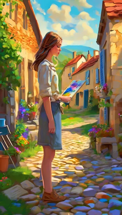 Dare to Dream: Mia's Journey from Doubt to Masterpiece