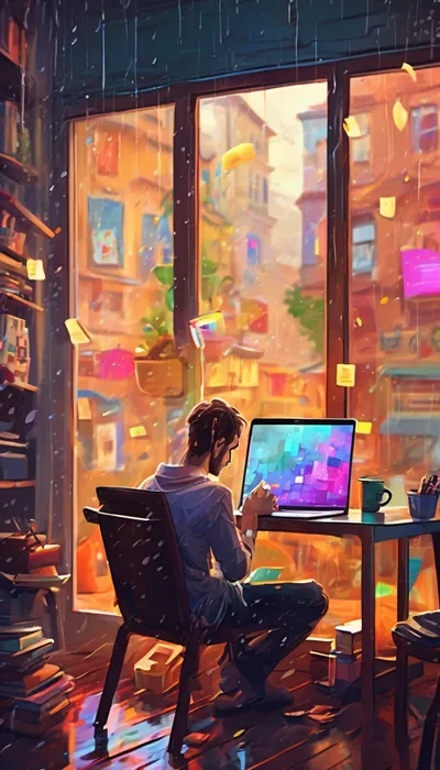 Coffee, Creativity, and Online Success: Alex's Entrepreneurial Journey