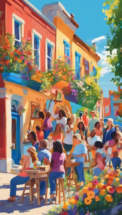 Mia's Mural: A Journey of Courage and Color