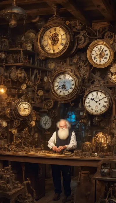 The Clockwork Shop of Time's Secrets