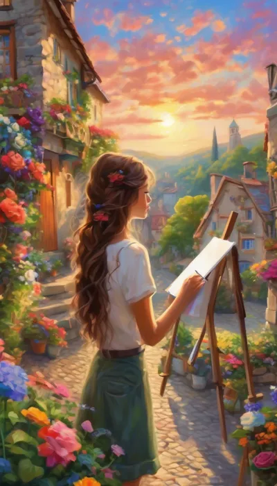 Chasing Dreams: The Colors of Courage and Resilience