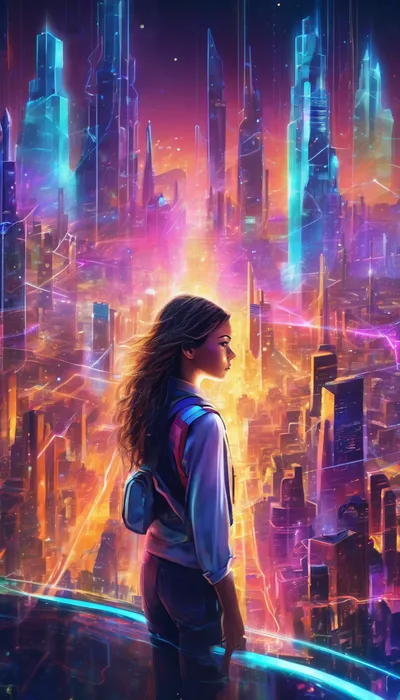 Mia's Digital Journey: From Artist to Online Entrepreneur