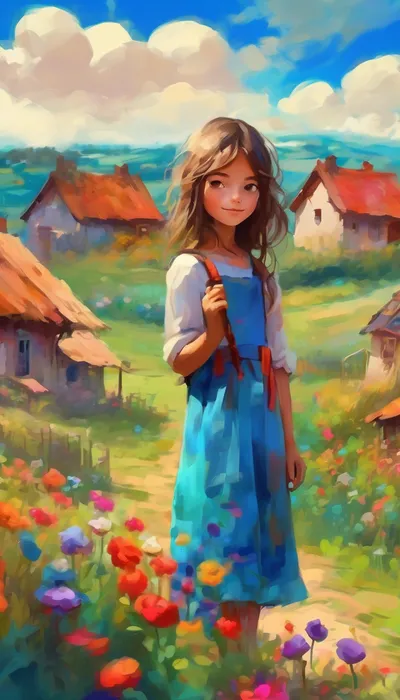 Mira's Sky: A Dream Painted in Colors