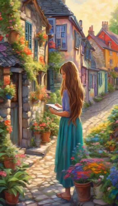 Embracing Dreams: Elara's Journey to Artistic Courage