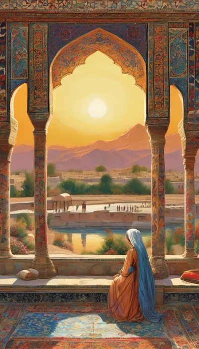 Echoes of Persia: Timeless Love and Grandeur