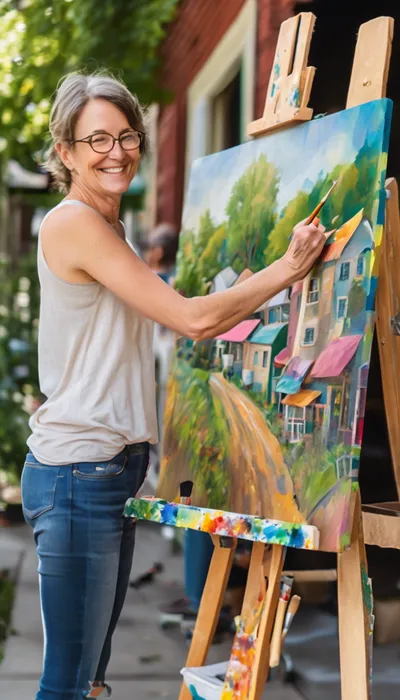 The Color of Dreams: Lila's Mural of Hope