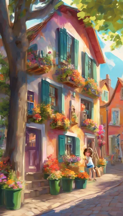 Brushstrokes of Courage: Mia's Journey to Self-Belief