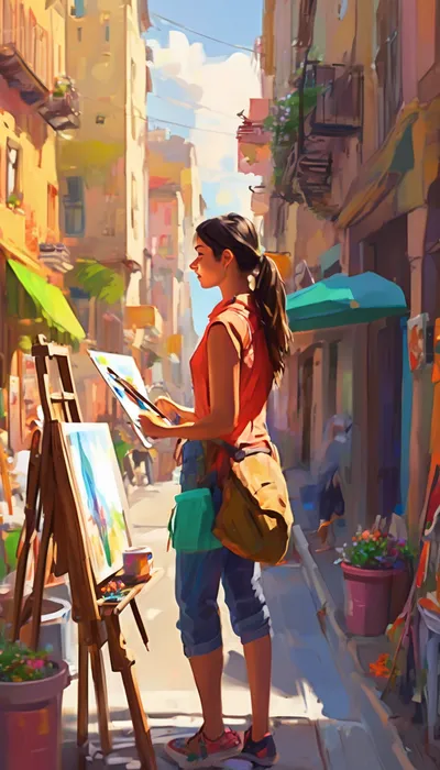 From Doubt to Dreams: Mia's Mural Journey