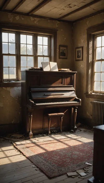 The Enchanted Piano: A Symphony of Shadows and Destiny