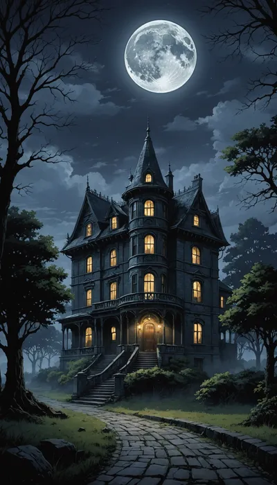 Whispers of the Ominous Mansion