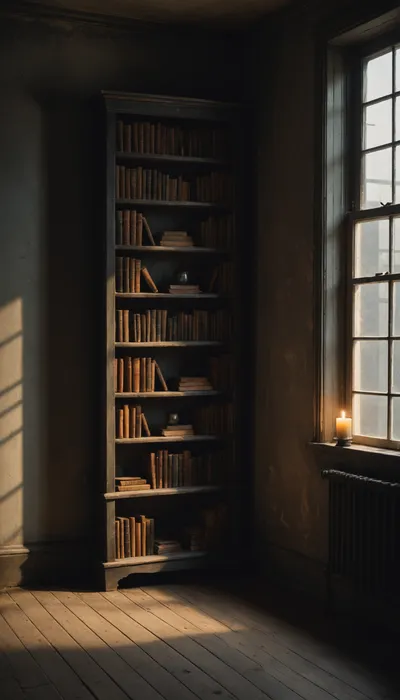 The Enigma Behind the Bookshelf