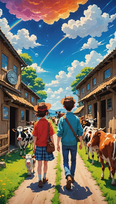 Whimsical Wonders: From Queueing Brits to Cosmic Cows and Sassy Venus