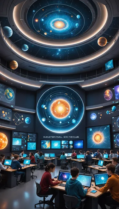 Galactica Science Club: Journey into Cosmic Creations