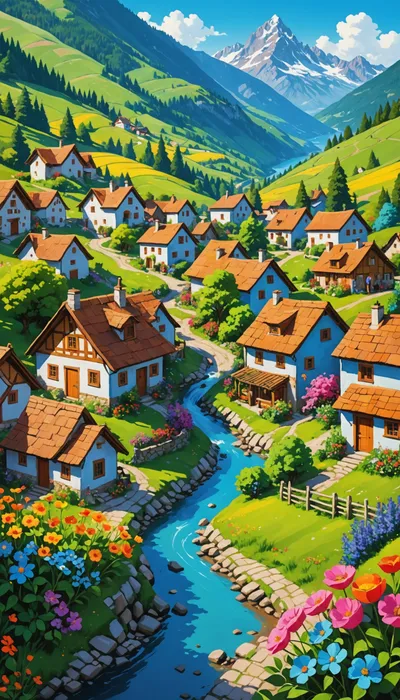 Elara's Journey: From Humble Brushstrokes to Inspiring Murals