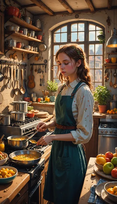 Luminaire's Luminous Dream: Symphony of Shadows and Raindrops