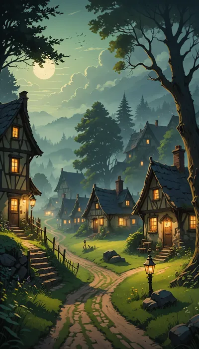 The Cursed Threshold: Guardians of the Woodland's Secrets