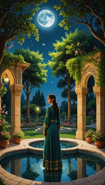 Whispers of Eternal Passion: A Tale of Shirin and Khosrow