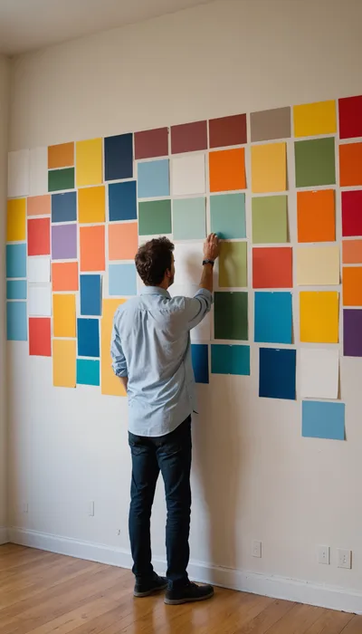 The Wall's Journey to Finding Its Perfect Paint Match