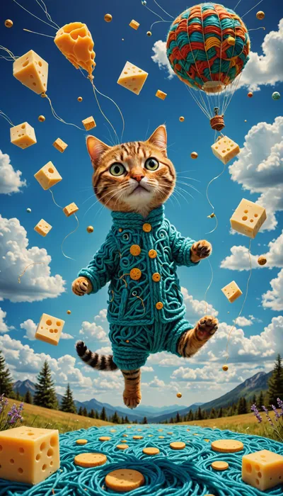 Timble the Tabby and the Luminous Dream Symphony