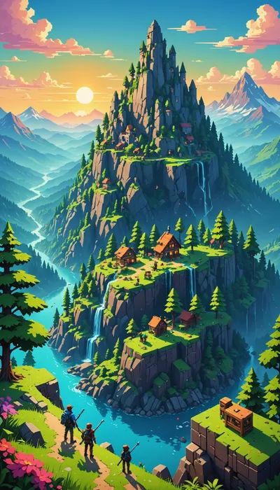 Trapped in Terraria: A Battle for Survival and Escape