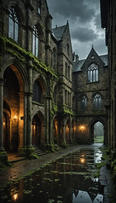 Within the Manor's Shadow: A Detective's Descent into Mystery