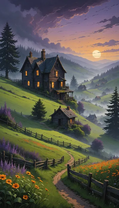 The Enigma of Duneshire: Dr. Ferrell's Haunting Encounter