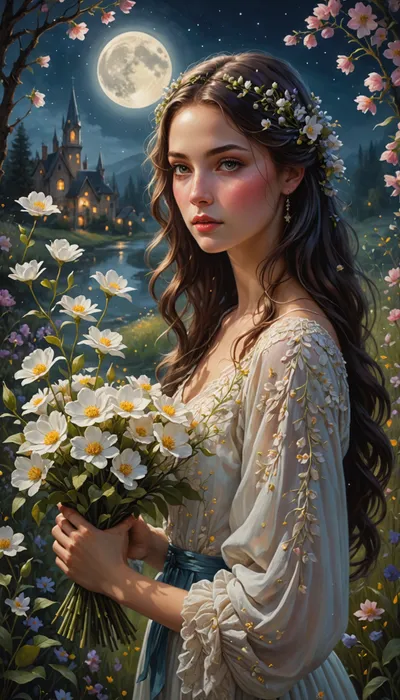 Petalina Blossom and the Cosmic Garden Symphony