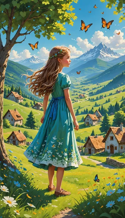 The Girl Who Dreamed of Flying: Lily's Journey to Empowerment