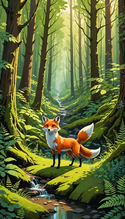 Finn the Fox and His Enchanting Forest Tales