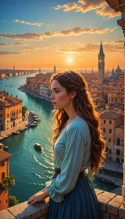 Aurelia's Dream: Painting the Heavens with Courage and Vision