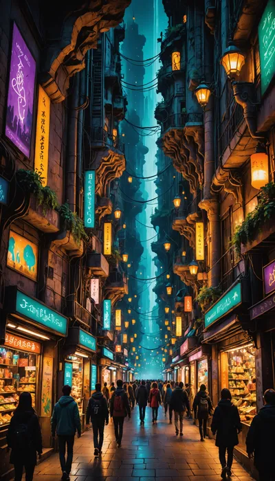 Illuminara's Glow: Lila and Noor's Dazzling Adventure