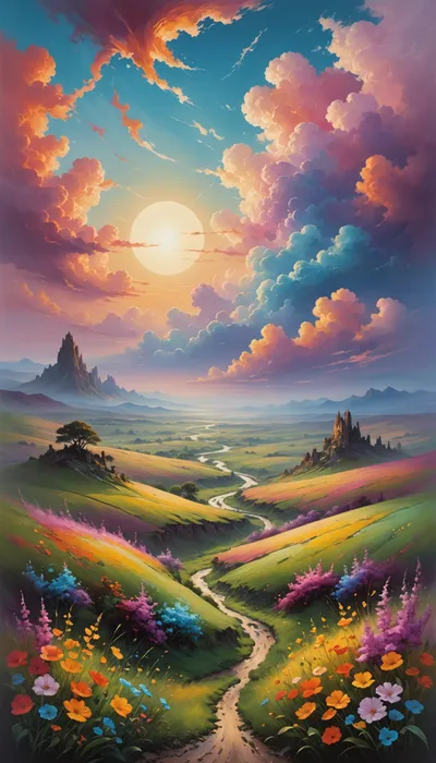 The Dreamweaver's Odyssey: Eostre and the Stargazer Wolf