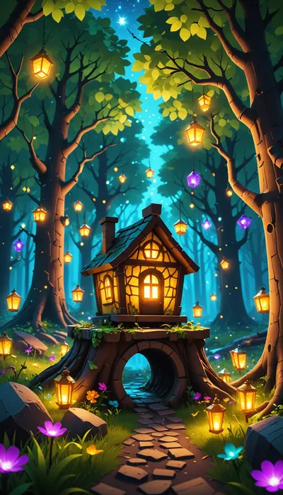 Aria's Melodic Quest: The Symphony of the Forsaken Forest