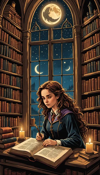 Hermione's Celestial Adventure: Cosmic Dances with Dragons