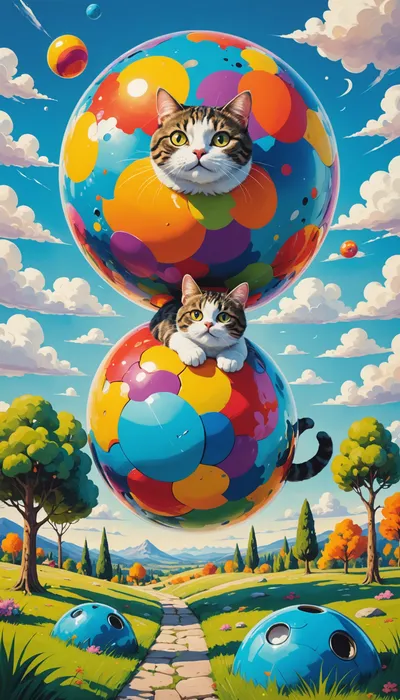 Regret Cat's Unexpected Jell-O Park Adventure