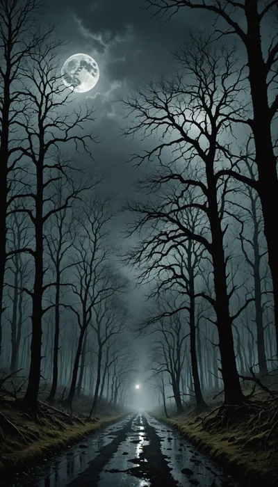 The Midnight Huntress: A Tale of Shadows and Spirits