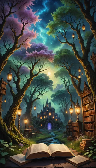 Clara and the Shadow Librarians: Tales of Moonlit Echoes