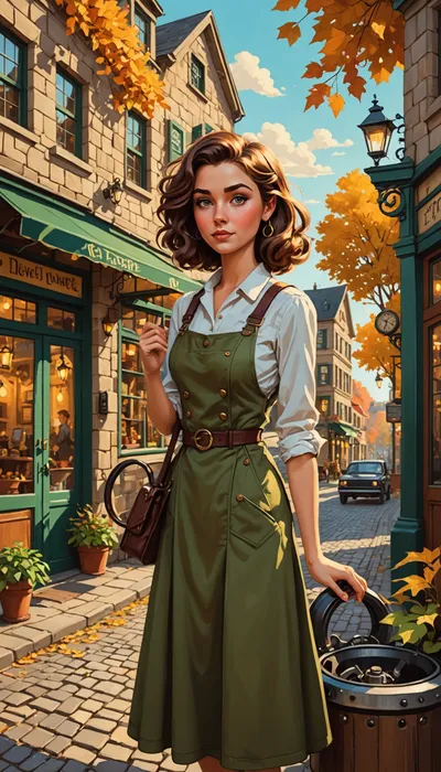 The Timeless Echo: Lily and Whiskers' Laugh-filled Journey Across Worlds